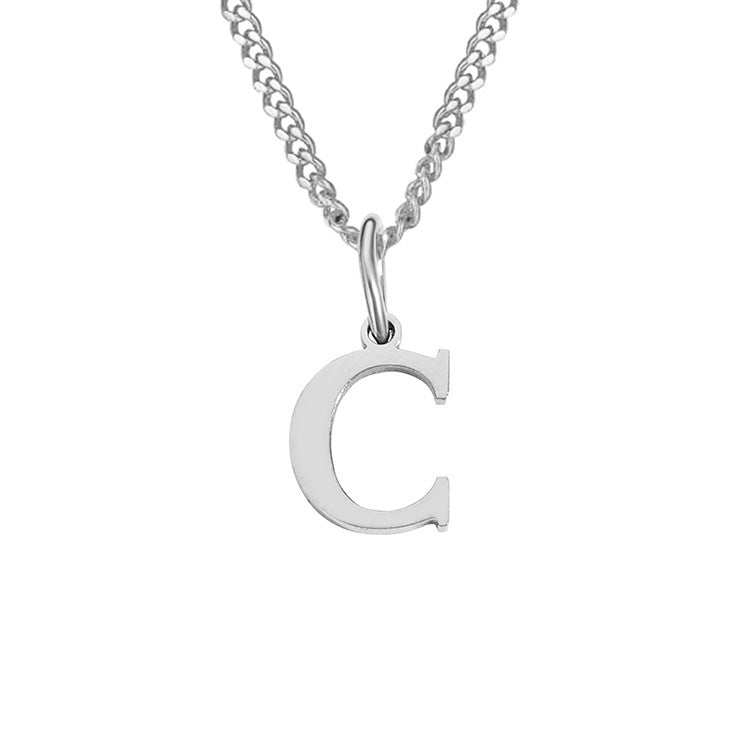 The Monogram — 14K Gold-Plated Personalized Initial Necklace