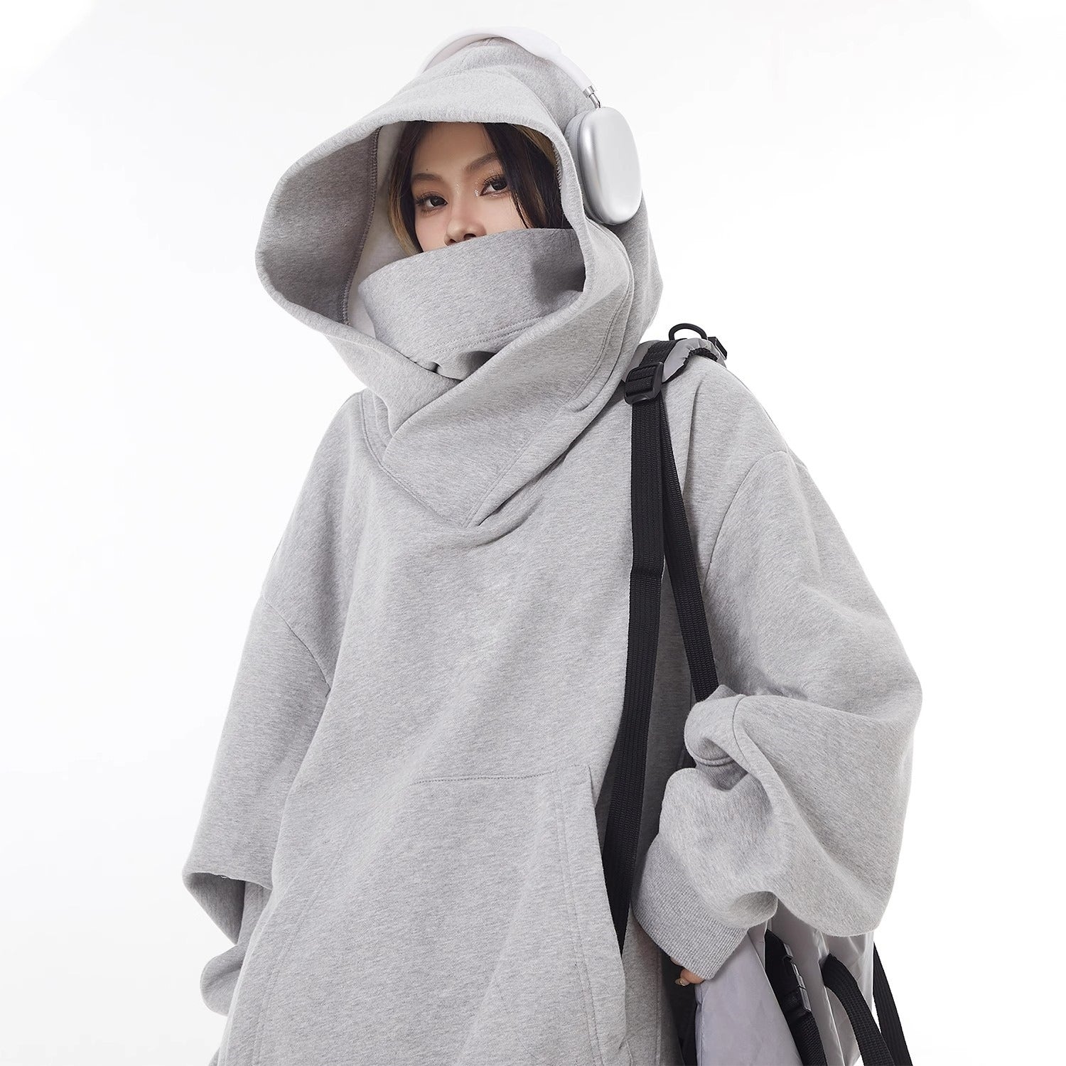 The Alpine — High Collar Fleece Lined Hoodie