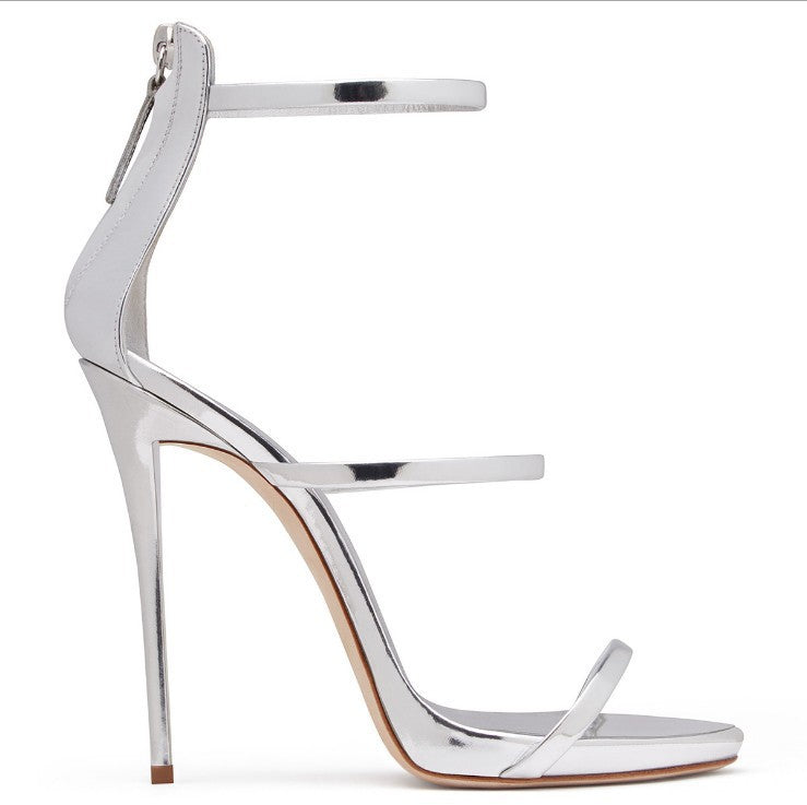 Women's Patent Leather Catwalk Stiletto Heels