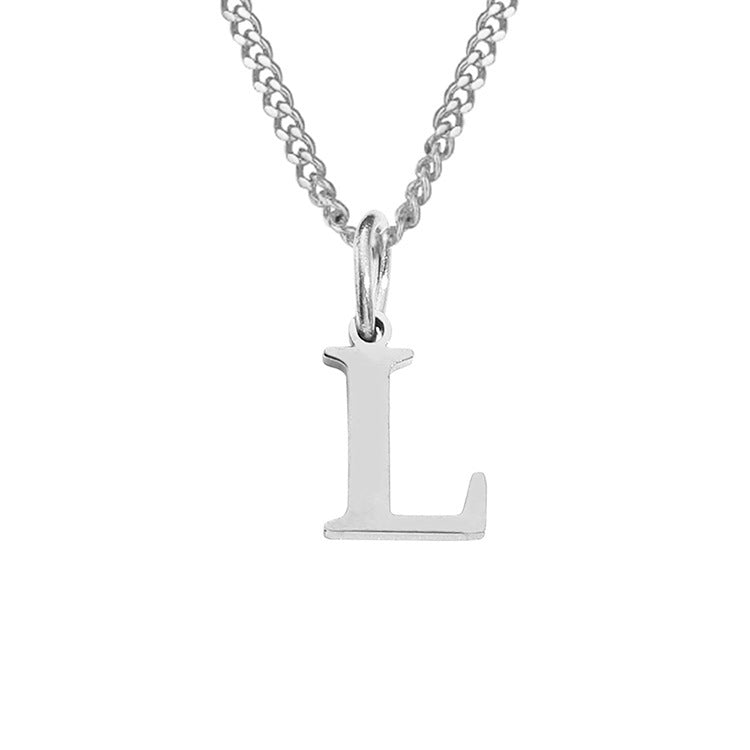 The Monogram — 14K Gold-Plated Personalized Initial Necklace