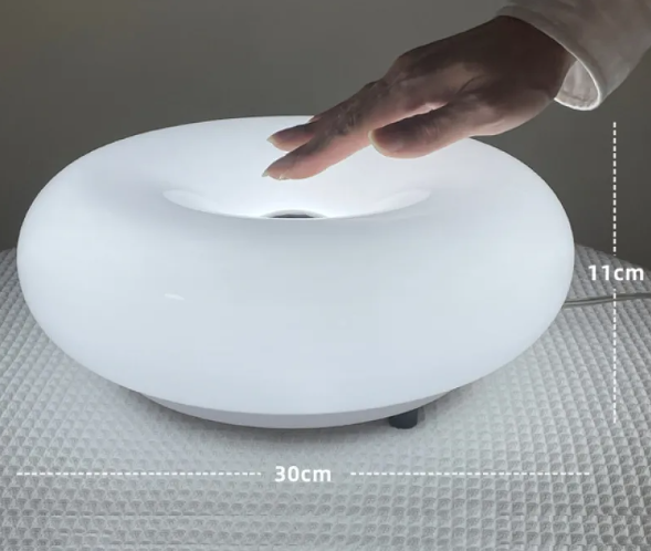 Lumière™ Sculptural Donut Table Lamp