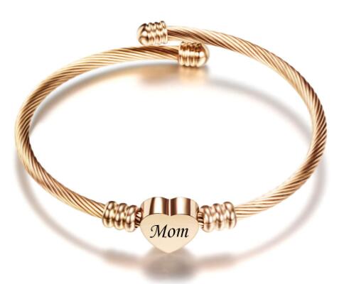 The Heritage — Braided Stainless Steel Bangle Bracelet