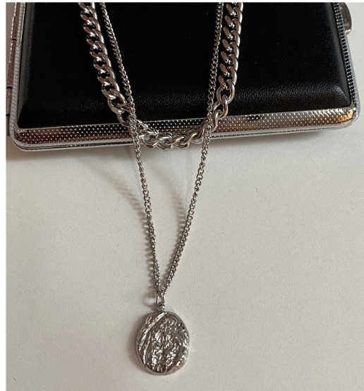 The Sovereign — Mystic Ocean Retro Gold Coin Pendant