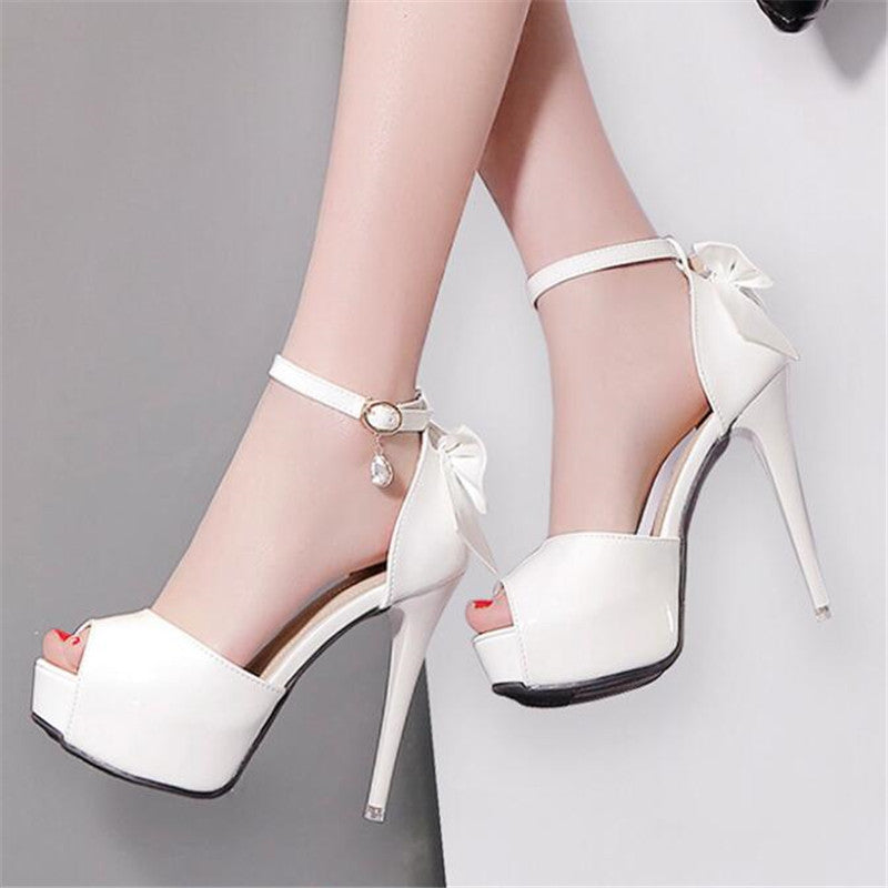 The Jolie — 12CM Stiletto Heels with Bow
