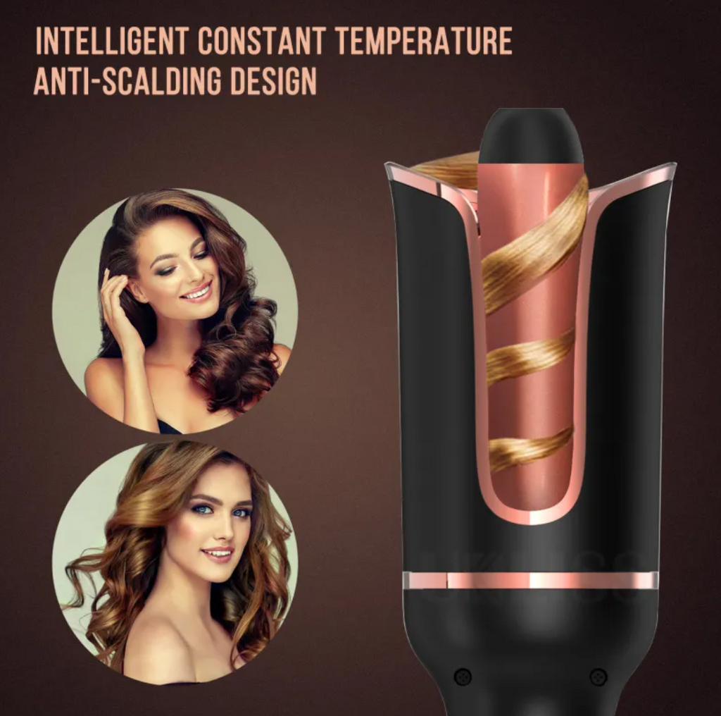 Veloura™ Automatic Rotating Hair Curler