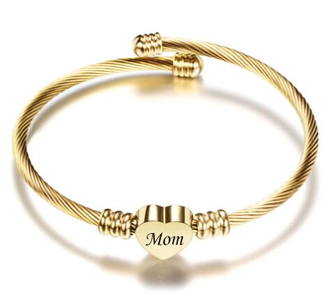 The Heritage — Braided Stainless Steel Bangle Bracelet
