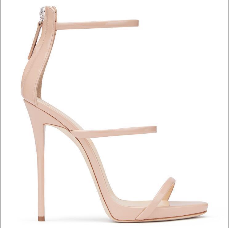 Women's Patent Leather Catwalk Stiletto Heels