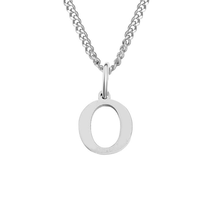 The Monogram — 14K Gold-Plated Personalized Initial Necklace