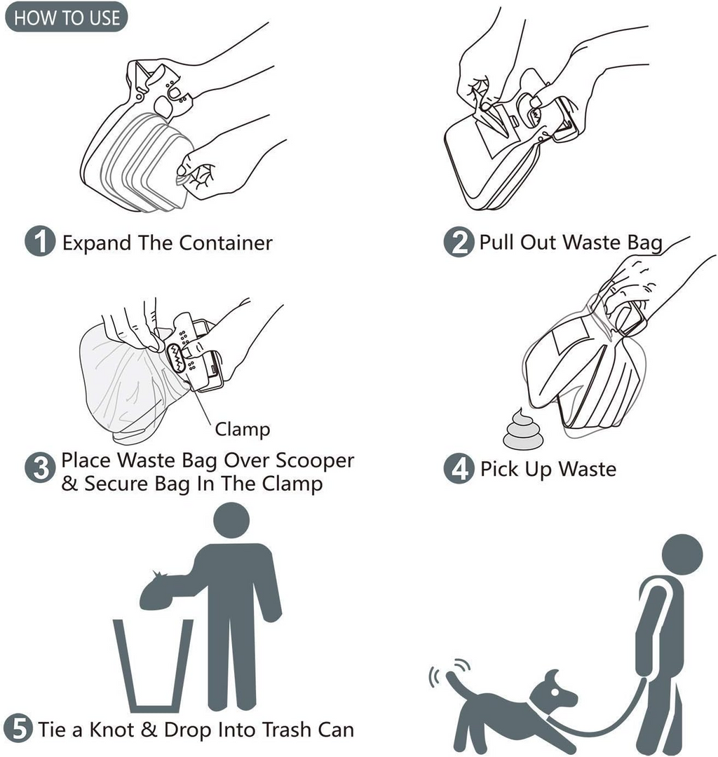 PawGo™ Portable Dog Waste Scoop