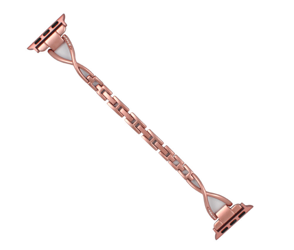 The Circuit — Diamond-Set Stainless Steel Watch Band