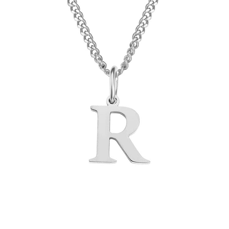 The Monogram — 14K Gold-Plated Personalized Initial Necklace