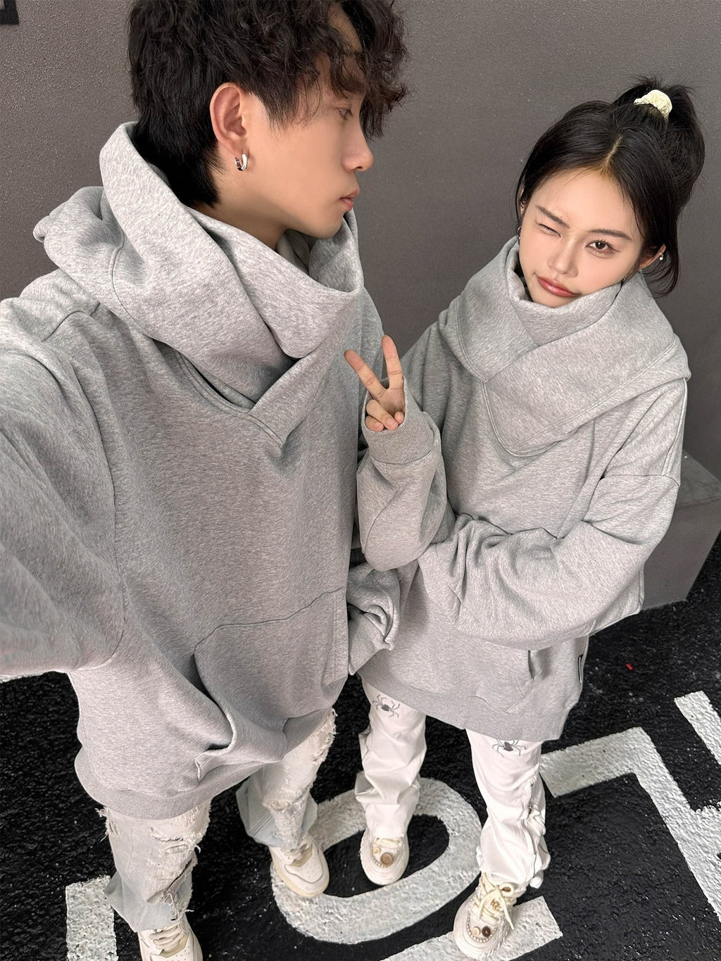 The Alpine — High Collar Fleece Lined Hoodie