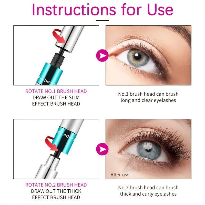 The Lash Luxe — 4D Silk Fiber Lengthening & Volumizing Mascara