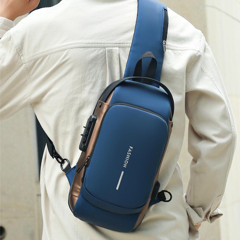 USB Crossbody Sling Bag