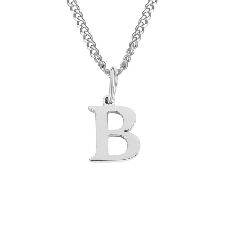 The Monogram — 14K Gold-Plated Personalized Initial Necklace
