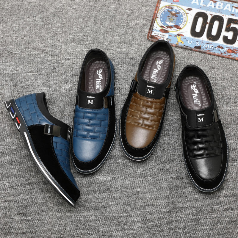 Men's Korean Business Casual Leather Shoes