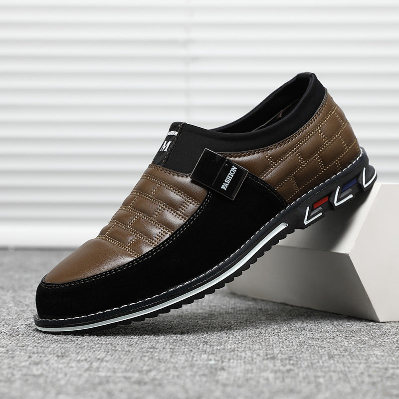 Men's Korean Business Casual Leather Shoes