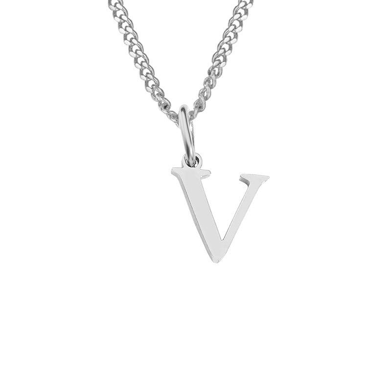 The Monogram — 14K Gold-Plated Personalized Initial Necklace