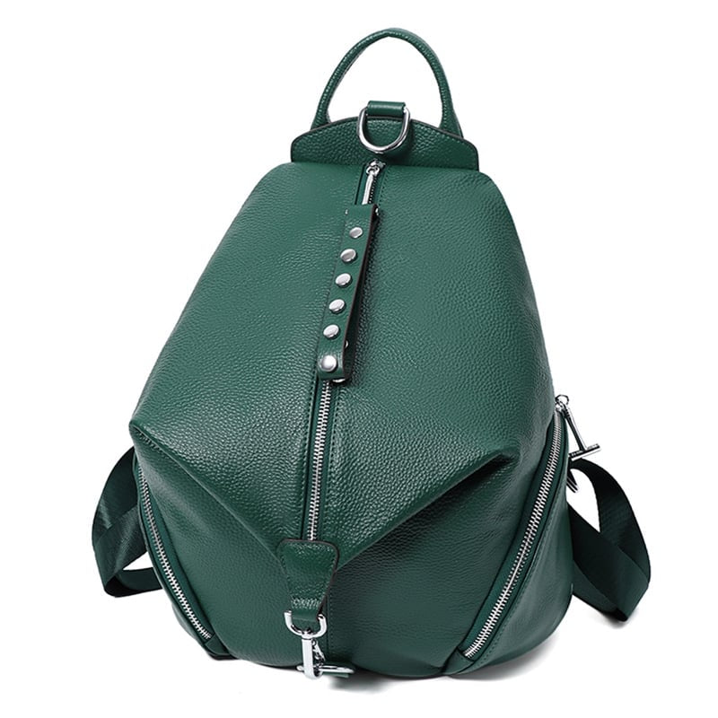The Geneva — Anti-Theft Structured Leather Tote