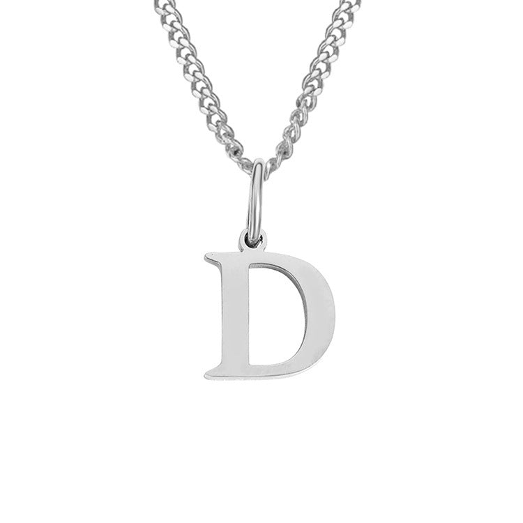 The Monogram — 14K Gold-Plated Personalized Initial Necklace