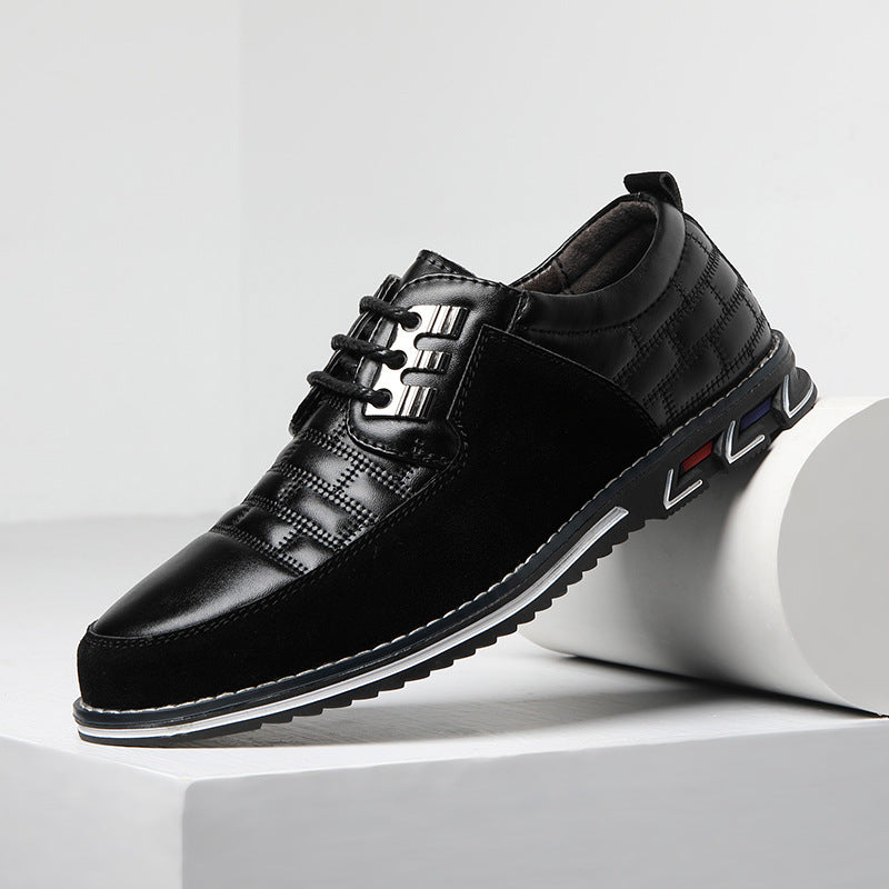 Men's Korean Business Casual Leather Shoes