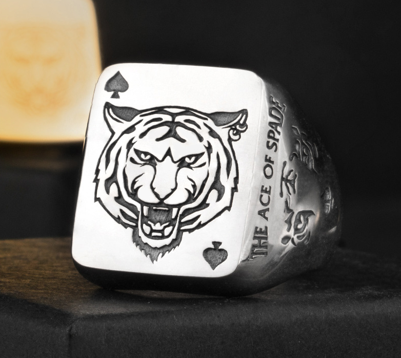 The Dynasty Tiger Statement Ring