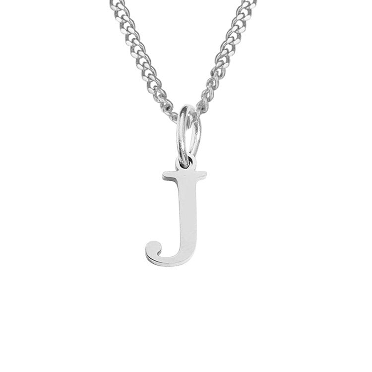 The Monogram — 14K Gold-Plated Personalized Initial Necklace