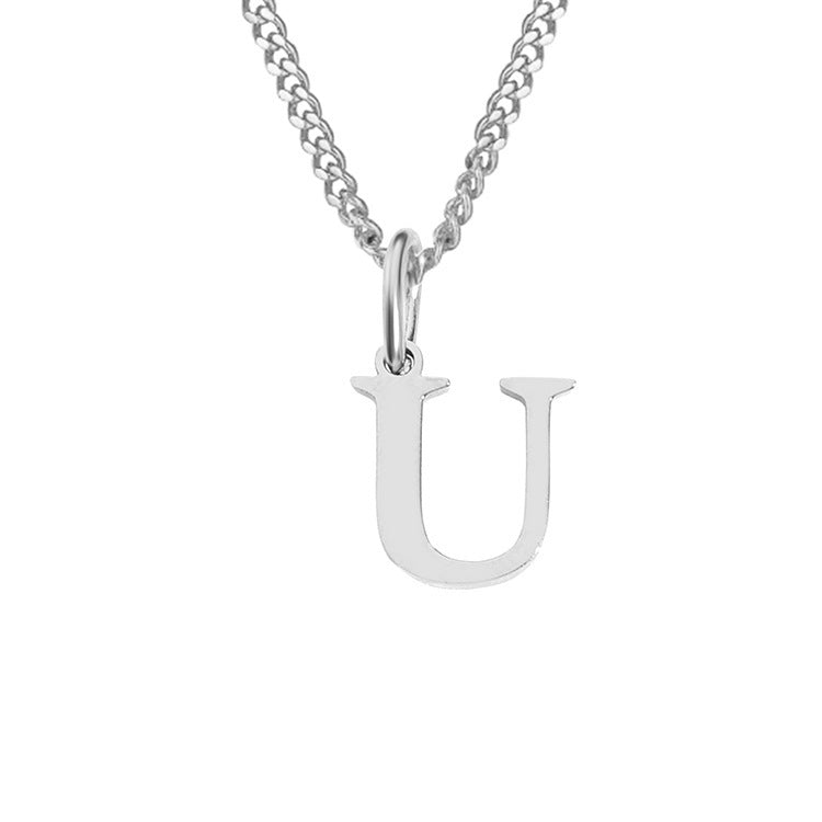 The Monogram — 14K Gold-Plated Personalized Initial Necklace