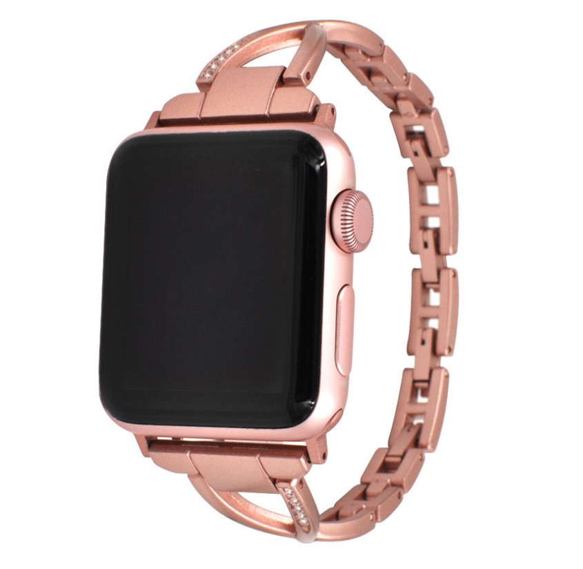 The Circuit — Diamond-Set Stainless Steel Watch Band