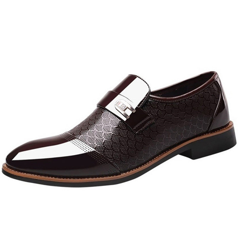 Men's High-Top PU Leather Shoes
