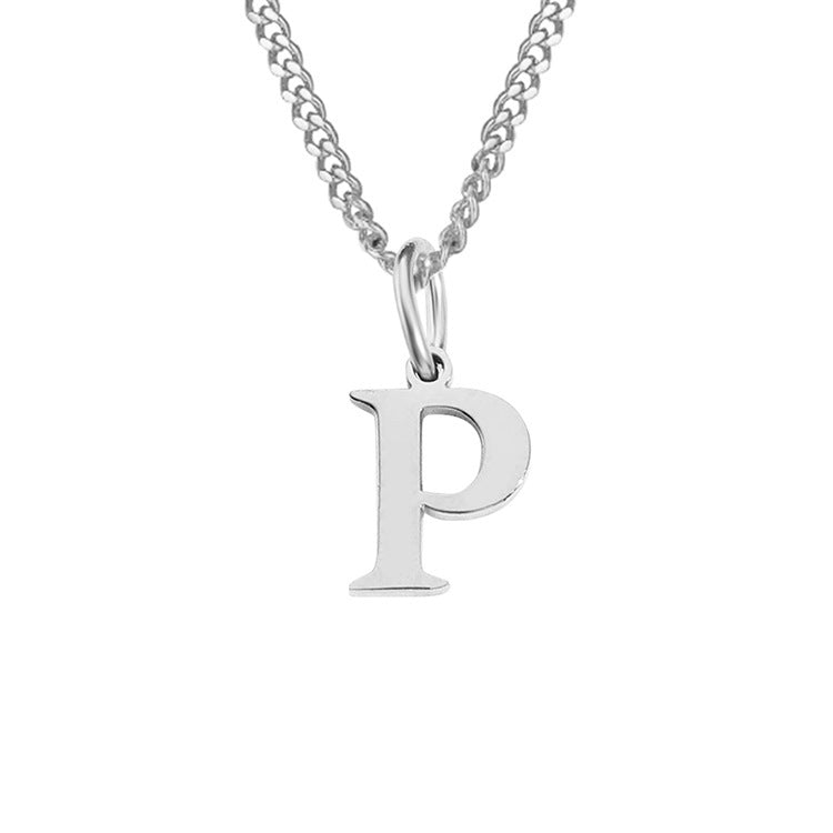 The Monogram — 14K Gold-Plated Personalized Initial Necklace