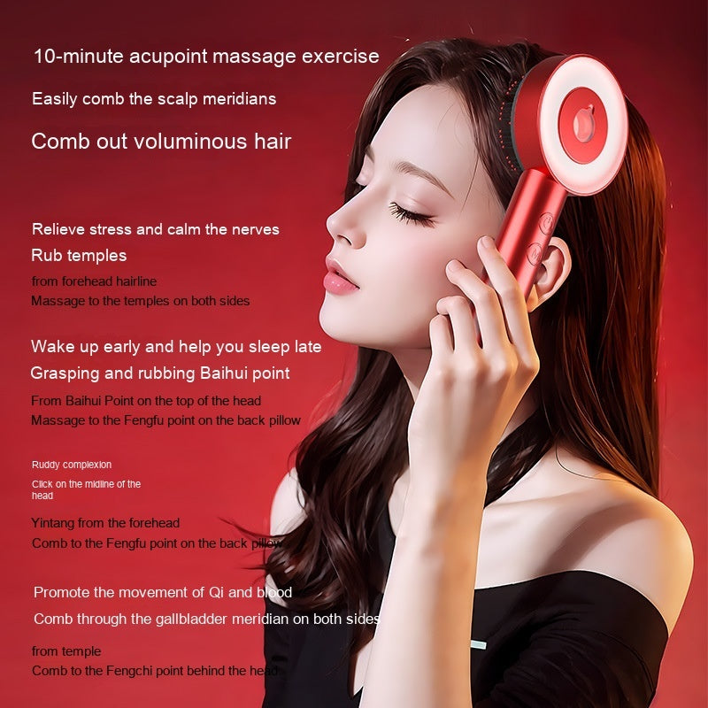LumiScalp™ Rechargeable Scalp Massage Comb