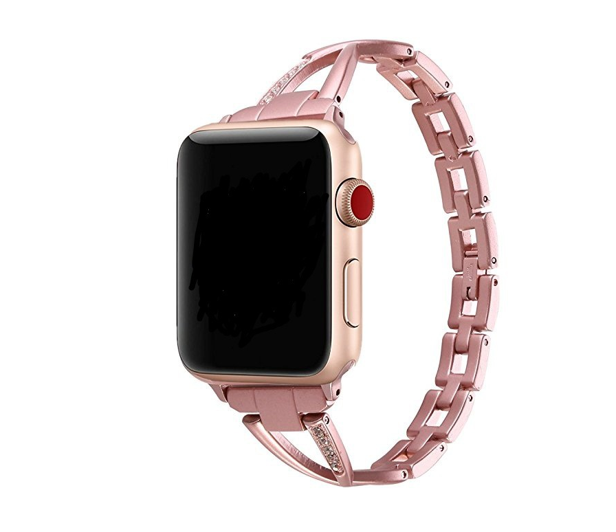 The Circuit — Diamond-Set Stainless Steel Watch Band