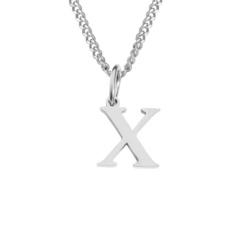 The Monogram — 14K Gold-Plated Personalized Initial Necklace