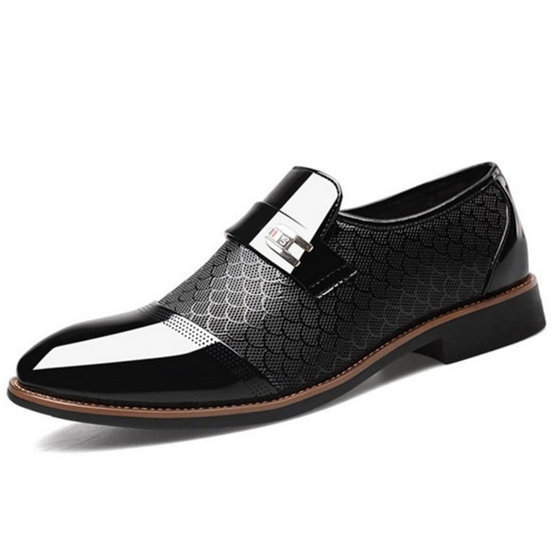 Men's High-Top PU Leather Shoes