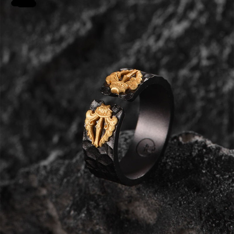 The Atelier — Retro Adjustable Statement Ring