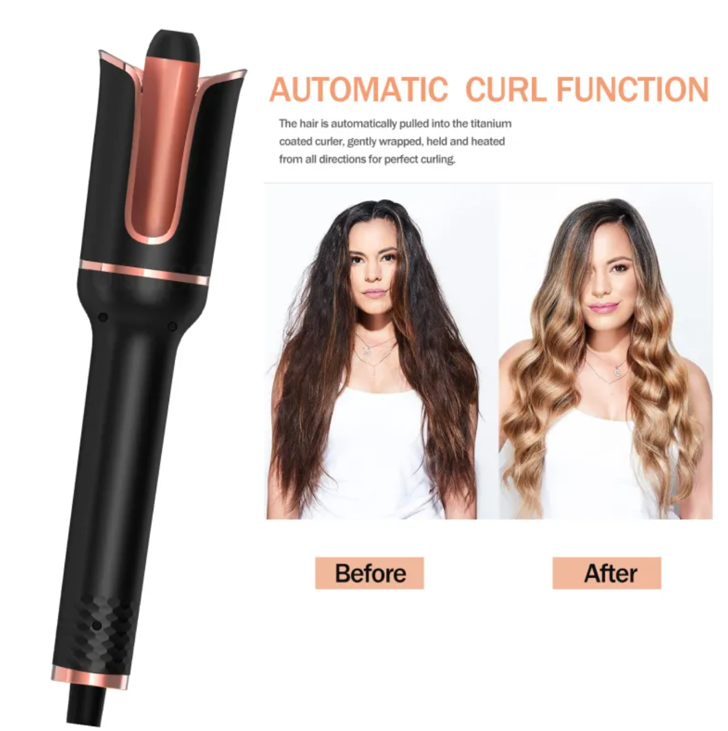 Veloura™ Automatic Rotating Hair Curler